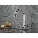 Delta 19933-SD-DST Trask Single Handle Pull-Down Kitchen Faucet With Soap Dispenser