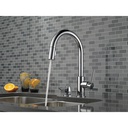 Delta 19933-SD-DST Trask Single Handle Pull-Down Kitchen Faucet With Soap Dispenser