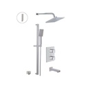 ALT 91283 Riga Thermostatic Shower System 3 Functions Chrome 1