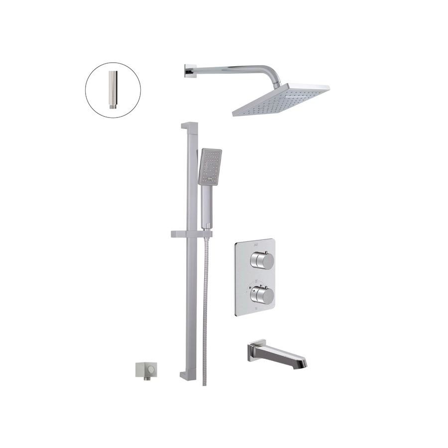 ALT 91383 Misto Thermostatic Shower System 3 Functions Chrome 1