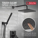 Delta 342701-BL Raincan Shower Rough & Trim W/ Hs 1L 14S