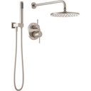Delta 342702-SP Raincan Shower Rough & Trim W/ Hs 1L 14S