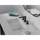 Delta 3537LF-BLMPU Two Handle Widespread Bathroom Faucet