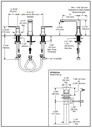 Delta 3537LF-SSMPU Two Handle Widespread Bathroom Faucet