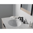 Delta 3539LF-BLMPU Two Handle Widespread Bathroom Faucet Cu