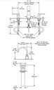 Delta 3553LF-CZ Vero Two Handle Widespread Lavatory 