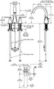 Delta 35546-PR-MPU-DST 2H Widespread Lav