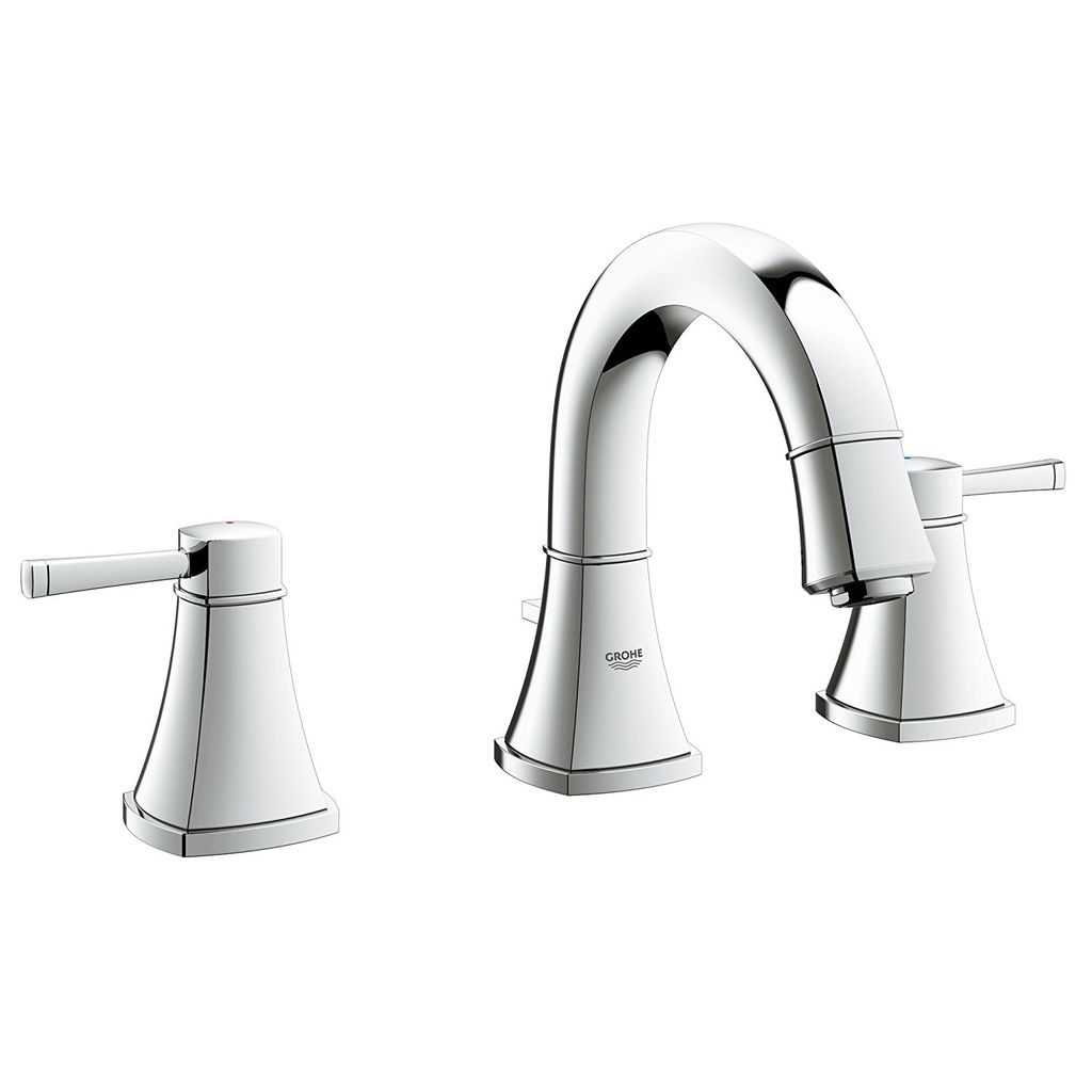 Grohe 2041800A Grandera 8 Widespread S Size Bathroom Faucet Chrome 1