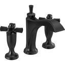 Delta 3557-BLMPU-DST Dorval Widespread Bathroom Faucet 