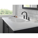 Delta 355887-BL-DST Tetra Two Handle Widespread Bathroom Faucet