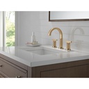 Delta 355887-CZ-PR-DST Tetra Two Handle Widespread Bathroom Faucet