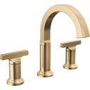 Delta 355887-CZ-PR-DST Tetra Two Handle Widespread Bathroom Faucet
