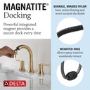 Delta 3559-CZPD-DST Trinsic Two Handle Widespread Pull Down Bathroom Champagne Bronze