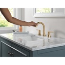Delta 3559-CZPD-DST Trinsic Two Handle Widespread Pull Down Bathroom Champagne Bronze