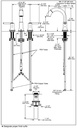 Delta 3559-PD-DST Trinsic Two Handle Widespread Pull Down Bathroom