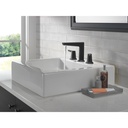 Delta 3571-BLMPU-DST Two Handle Widespread Bathroom Faucet