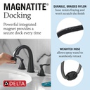 Delta 35775-BLPD-DST Stryke Bath Collection Two Handle Widespreadh Pull Down Bathroo