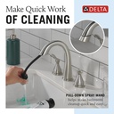 Delta 35775-SSPD-PR-DST Stryke Bath Collection Two Handle Widespreadh Pull Down Bathroo