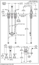 Delta 357766-BLMPU-DST Stryke Widespread Faucet 