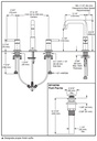 Delta 35849LF-SS Widespread Bathroom Faucet 2L