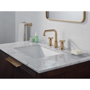 Delta 3587-CZ-PR-DST Two Handle Widespread Bathroom Faucet