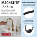 Delta 3597-CZPD-DST Cassidy Two Handle Widespread Pull Down Bathroom