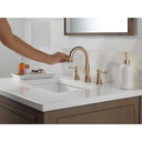 Delta 3597-CZPD-DST Cassidy Two Handle Widespread Pull Down Bathroom