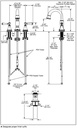 Delta 3597-PD-DST Cassidy Two Handle Widespread Pull Down Bathroom