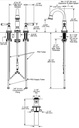 Delta 3597-SSPD-DST Cassidy Two Handle Widespread Pull Down Bathroom