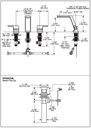 Delta 3599LF-PR-MPU Widespread Faucet