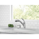 Delta 4362LF-SD Principals Single Handle Kitchen Pullout Faucet