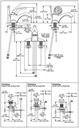 Delta 501-TP-DST Classic Lav Faucet 
