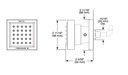 Delta 50150-SS-PR Surface Mount Body Spray