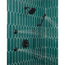 Delta 50560-BL Wall Elbow For Hand Shower Matte Black