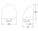 Delta 50560-PN-PR Wall Elbow Hand Shower