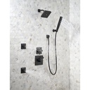 Delta 50570-BL Square Wall Elbow For Handshower Matte Black