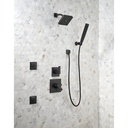 Delta 50570-BL Square Wall Elbow For Handshower Matte Black