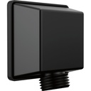 Delta 50570-BL Square Wall Elbow For Handshower Matte Black
