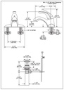 Delta 505LF Classic Single Hande Lavatory Faucet 