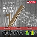 Delta 51140-CZ-PR H2O Hand Shower 1.75 Gpm W/ Slide Bar 4S