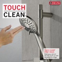 Delta 51361-SS Hand Shower 1.75 Gpm W/Slide Bar 4S 