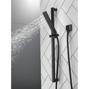 Delta 51567-BL Slide Bar H2Okinetic Handshower Matte Black
