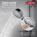 Delta 51900 Traditional Decorative Ada Shower Kit Traditional 