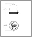 Delta 52386-SS-PR 3-Setting Shower Head
