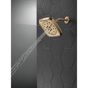 Delta 52460-CZ-PR H2Okinetic 4-Setting Shower H Ead With Ultrasoak