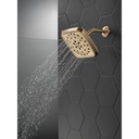 Delta 52460-CZ-PR H2Okinetic 4-Setting Shower H Ead With Ultrasoak
