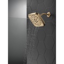 Delta 52460-CZ-PR H2Okinetic 4-Setting Shower H Ead With Ultrasoak