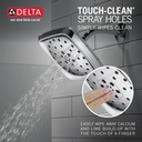 Delta 52460-PR H2Okinetic 4-Setting Shower H Ead With Ultrasoak