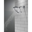 Delta 52460-PR H2Okinetic 4-Setting Shower H Ead With Ultrasoak