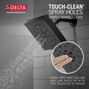 Delta 52484-BL H2Okinetic 4-Setting Shower H Ead 
